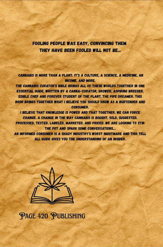 The Cannabis Curator's Bible: Procuring, Suggesting, and Understanding Cannabis